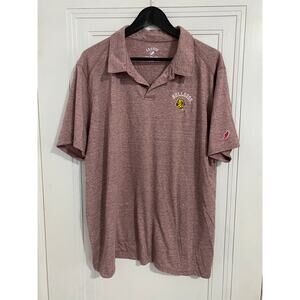 UMD Bulldogs Dusty Red Golf Polo Men's Size XL